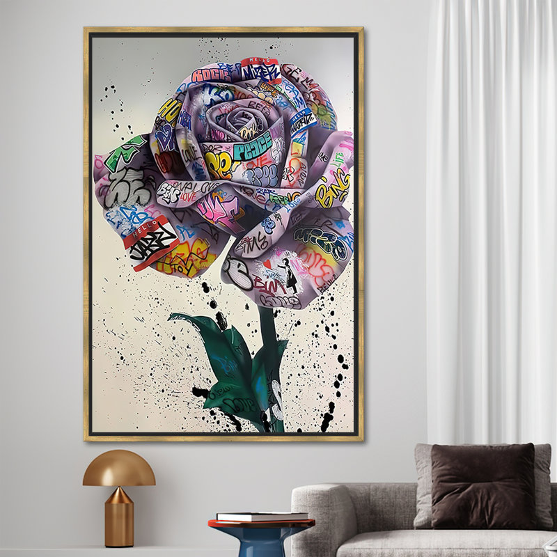 Print on Canvas, Gold Floater Framed, 60 cm H x 90 cm W