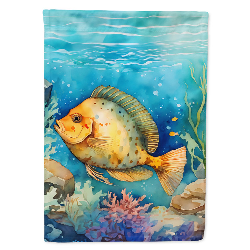 Drapeau de maison en polyester à double face H 40 po x l 28 po
