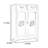 20 Pair Shoe Storage Cabinet
