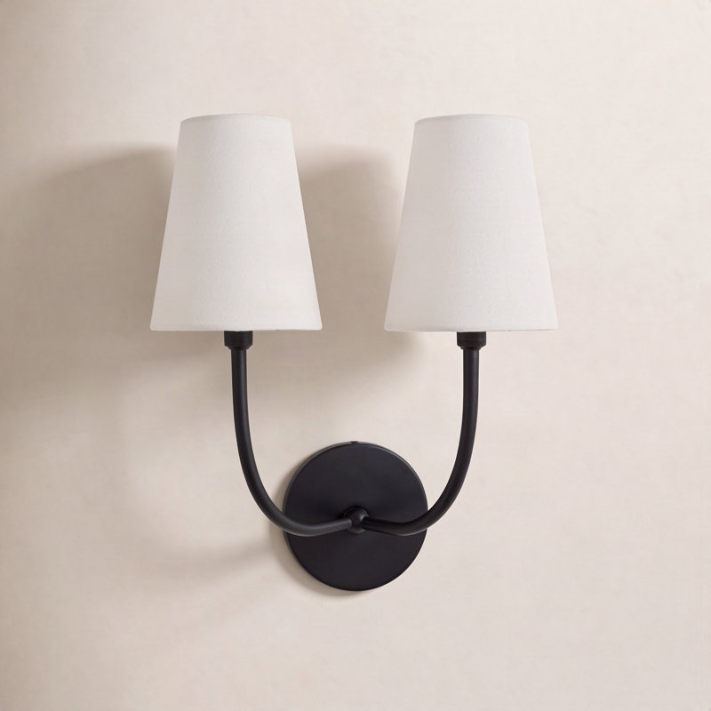 Fairhaven Wall Sconce, Black