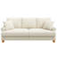 Canapé standard en chenille 3 places avec coussins à ressorts 86 po Winston Porter-1808608715