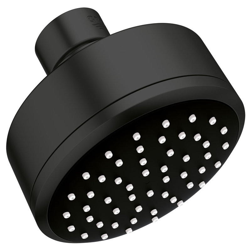 Pomme de douche Tempesta® Cosmopolitan avec buses SpeedClean, Noir mat, 1.75 GPM