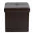 Chocolate Faux Leather selected