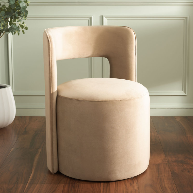 Jojo 23.2'' Wide Armless, Tan Velvet