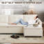 Canapé modulaire en chenille avec repose-pieds Cloud-1737286107