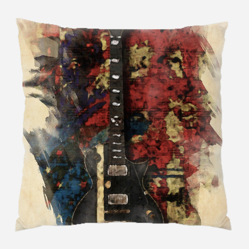 Coussin de guitare Maillet, Microsuède, Intérieur