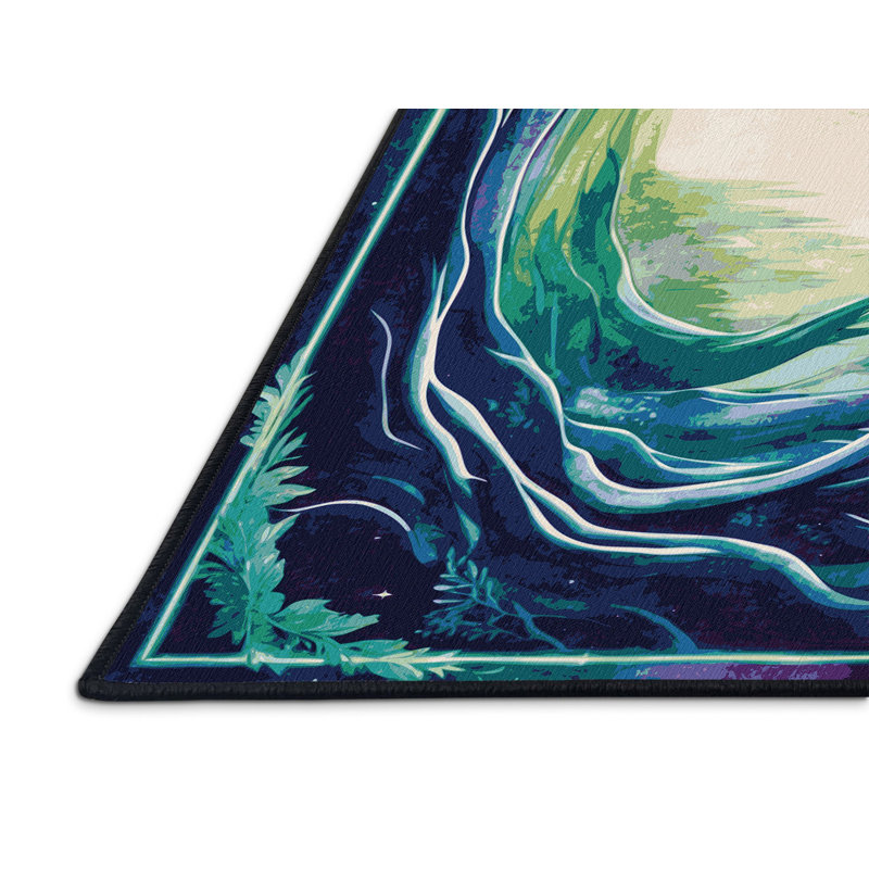 Forest's Embrace Rug, Square 6'