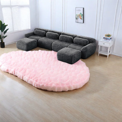 Plush U-shaped Sofa With Ergonomic Design For Modern Living Rooms