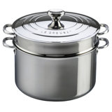 Le Creuset Stainless Steel Stockpot with Lid and Colander