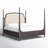 Alcy Upholstered Four Poster Bed-98370177-98370174