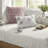 Comfortable Blush Bedding Set, Cotton & Polyester Chic Design For Home