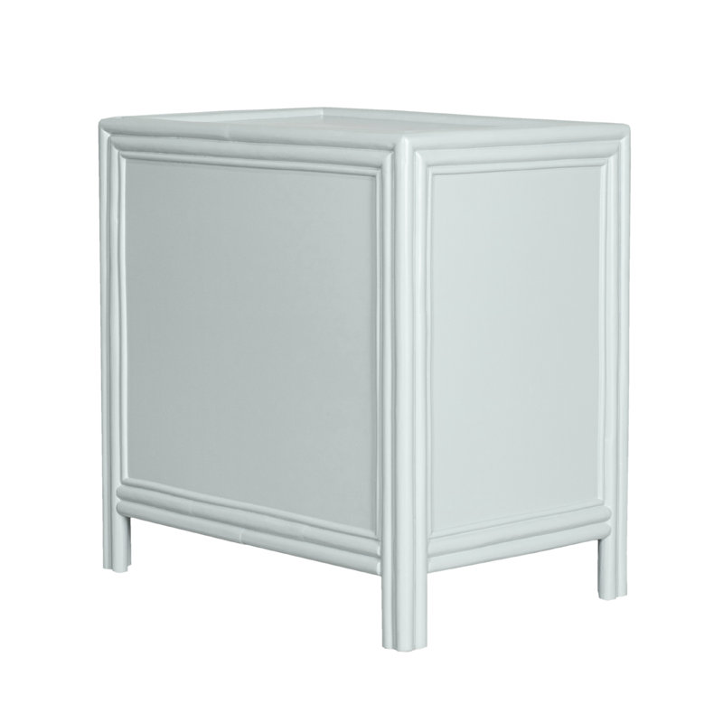 Clara Collection 1 - Drawer Nightstand, Light Blue