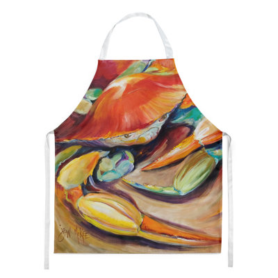 No Pattern Bib Apron