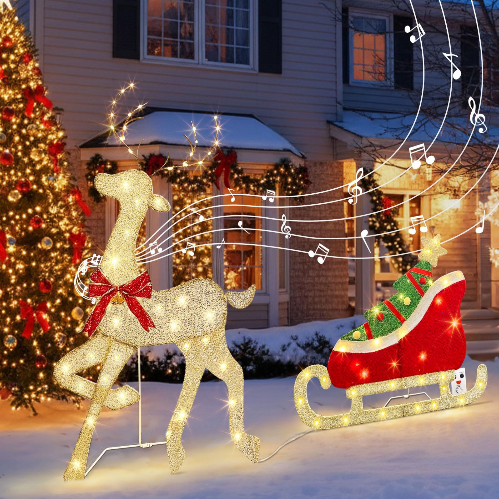 Motion Activated Christmas Decorationsnull