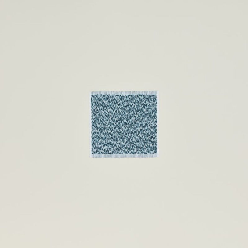 Coton, Paon / ciel, Gant de toilette - paquet de 1