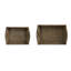 Solid Wood Tray - Set of 2