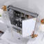 Pharmacie rectangulaire en aluminium avec miroir-2132738687