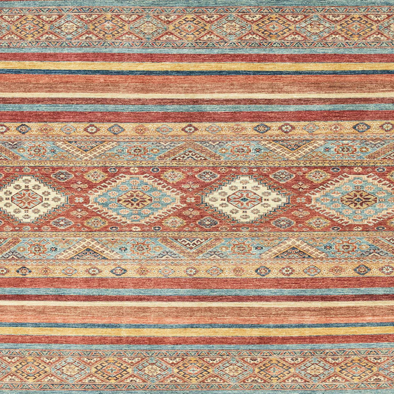 Anikyn Southwestern Indoor Rug, Square 8'