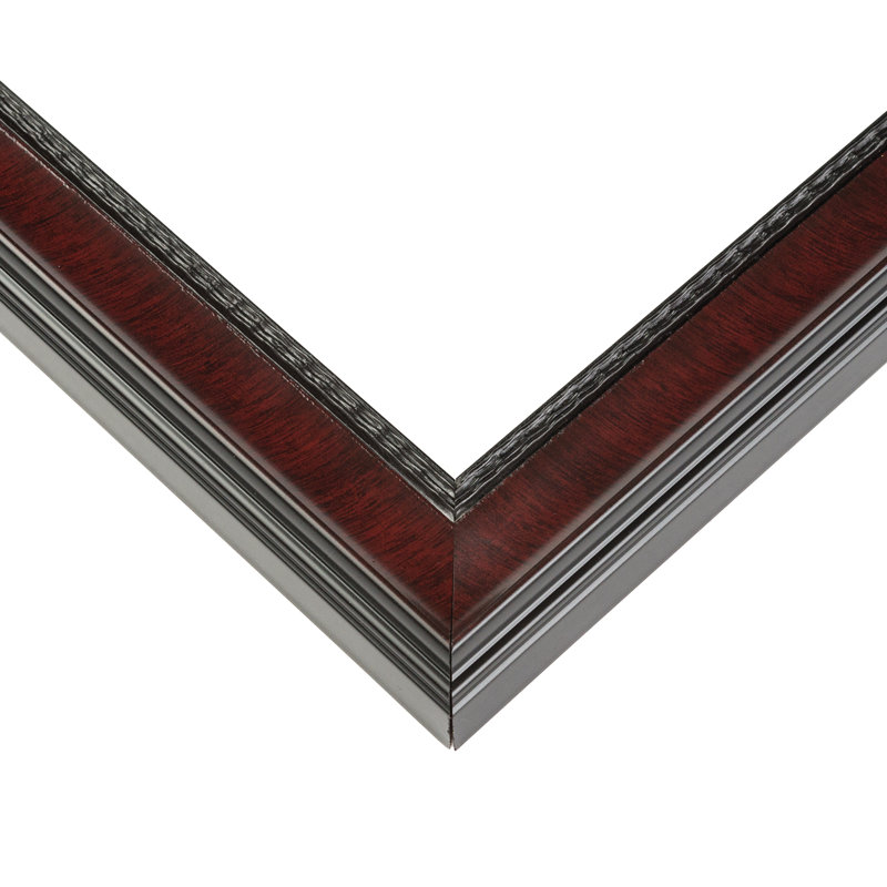 Chedo Solid Wood Picture Frame, Brown, 12" W x 36" H