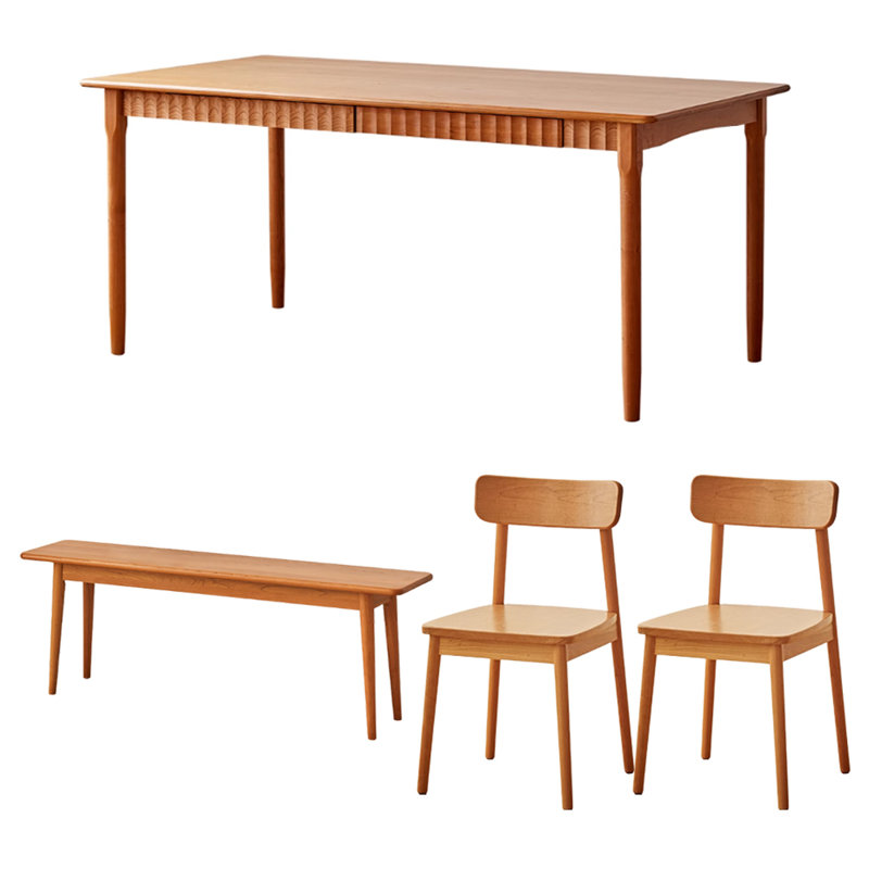 Ensemble de table de salle à manger Simple, H 29,52 po x L 70,86 po x l 33,46 po