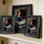 Cadre photo de table 3 pièces 8 "x 10" noir pour tablette de chambre-131105656-131105657-131105659
