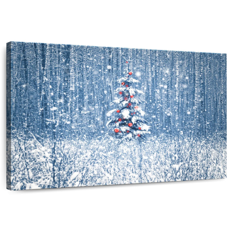 Épinette de Noël, H 34 po x l 51 po