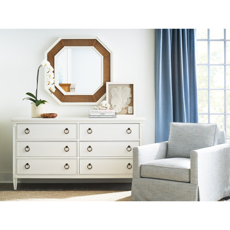 Laguna 6 - Drawer Dresser, White