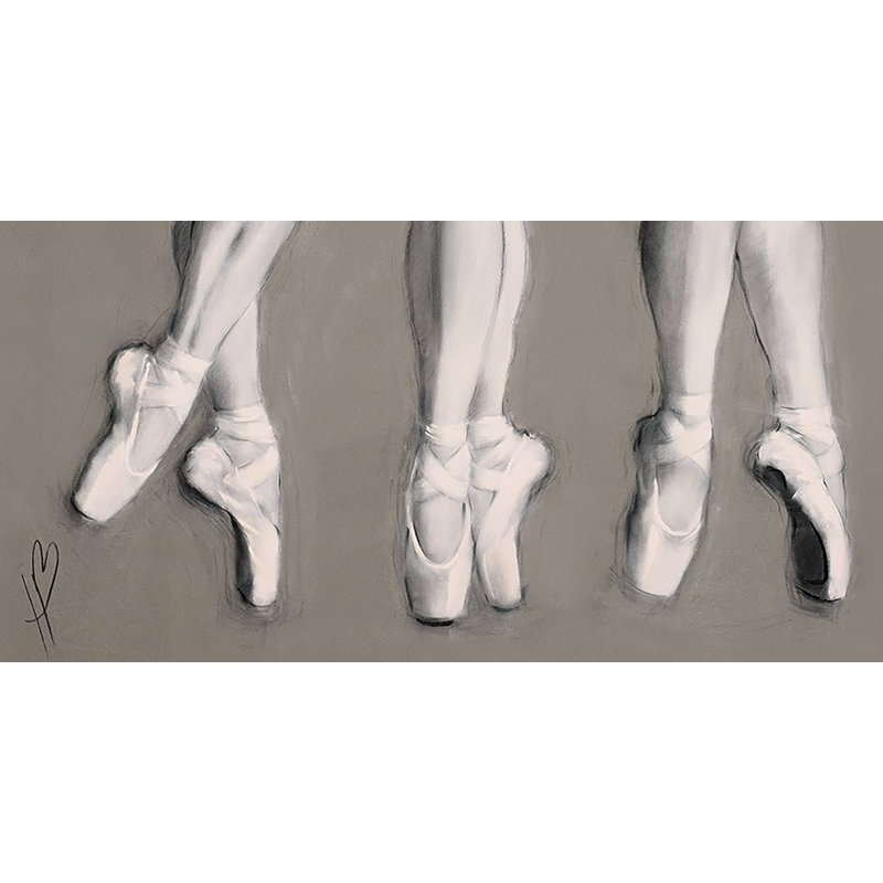 Dancing Feet - No Frame Painting, 30 cm H x 60 cm W