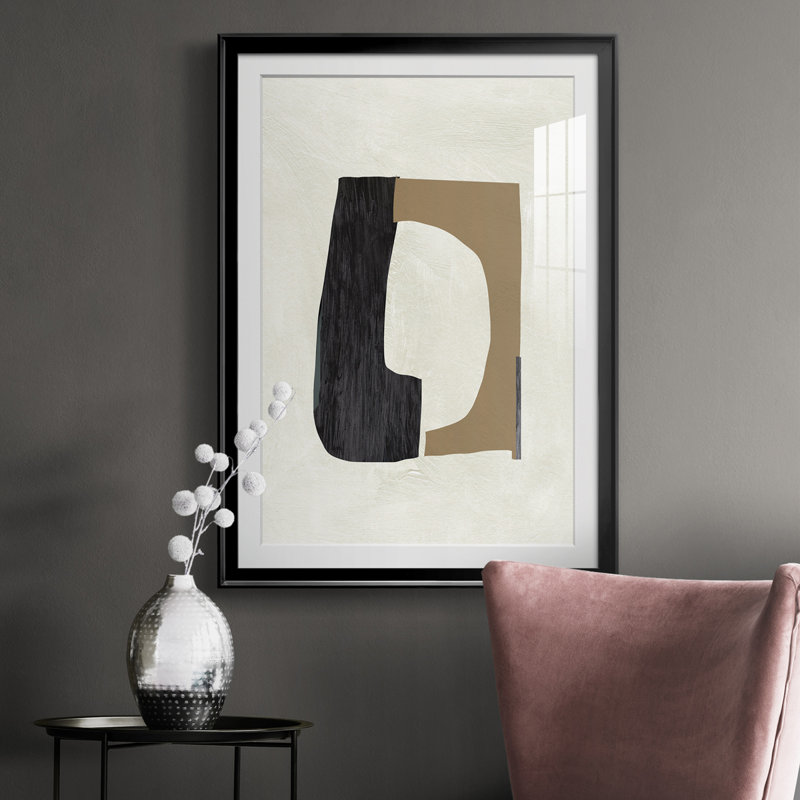 Découpes en carton II - impression, Noir, H 36,5 po x l 26,5 po x P 1 po