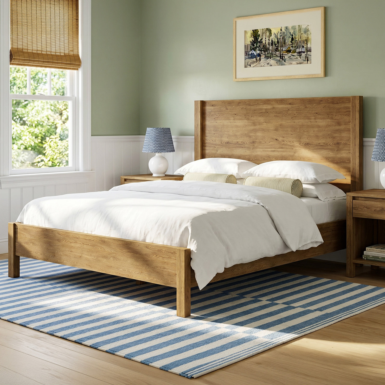 Laroche Panel Bed, Queen