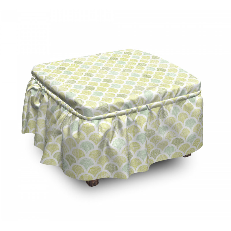Housse pour repose-pieds mesh curves