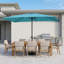 Parasol de table rectangulaire 6,5 'x 10'-670938857