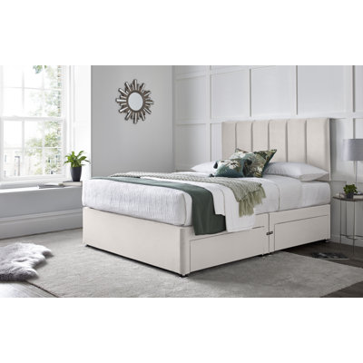 Stockbridge Divan Bed with 24" Headboard on Struts