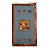 Hand Knotted Southwestern Area Rug