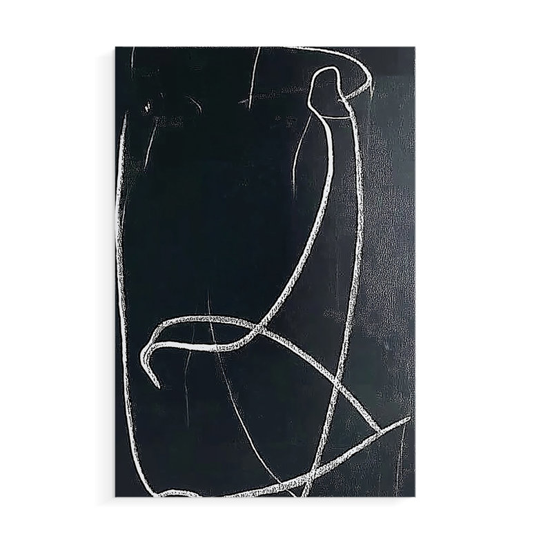 Série ABSTRACT DCX III - Impression sur toile seulement - NON CADRE, H 48 po x l 32 po