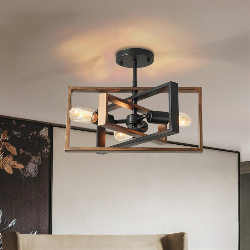 Aindrias 3 - Light Black Single Pendant