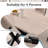 55.1" Rectangle Dining Table for 2 4, Small Mid Century Modern Kitchen Table with Metal Cross Legs for Apartment, Dining Room-233314584