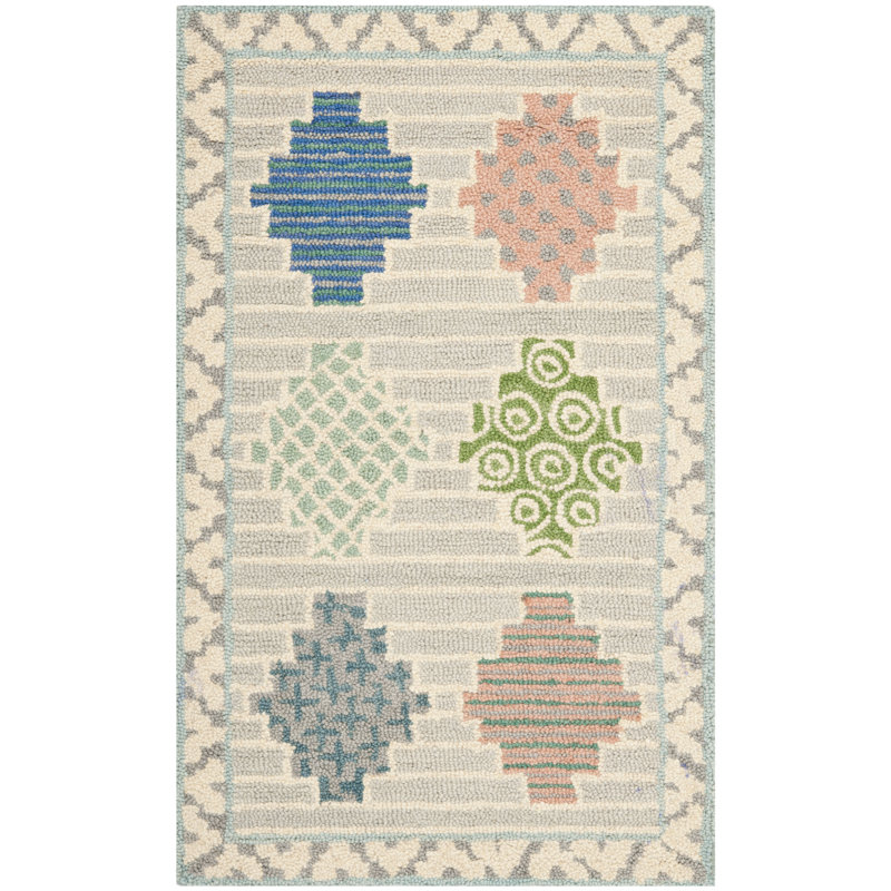 Tapis en laine touffeté à la main Benil Martha Stewart, Rectangle 2 pi 6 po x 4 pi 3 po