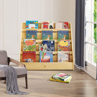 Spednic 30" H x 35.98" W Kids Book Display by Sand & Stable