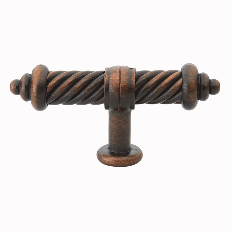 Poignée fantaisie 3,5 po (ensemble de 10), Bronze rustique, 10