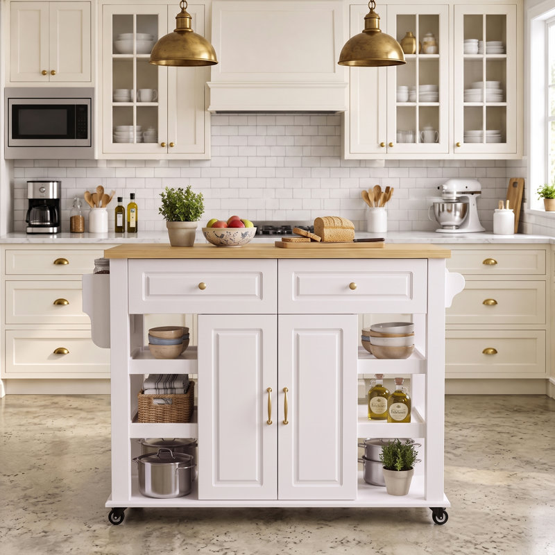 107 cm W Kitchen Cart