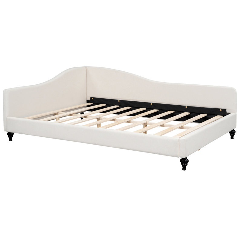 Linen Corner Daybed, Beige, Full