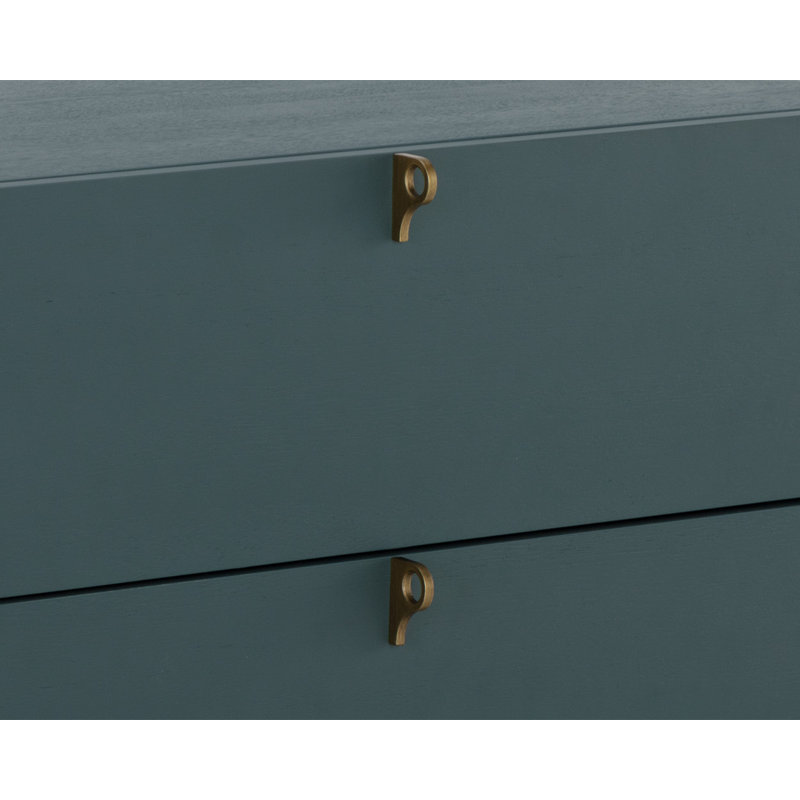 Mithush 2 - Drawer Nightstand, Teal