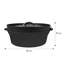 Klarstein Cast Iron Round Casserole Dish-68600703