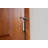 Standard 2-1/8 inch x 1-3/4 inch Zinc Hinge Pin Door Stop-23032611