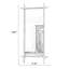 Miroirs rectangulaires pleine longueur en bois manufacturé-1744439588