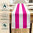 Fuchsia Striped Table Runner 72" x 12"-27798570-27778790