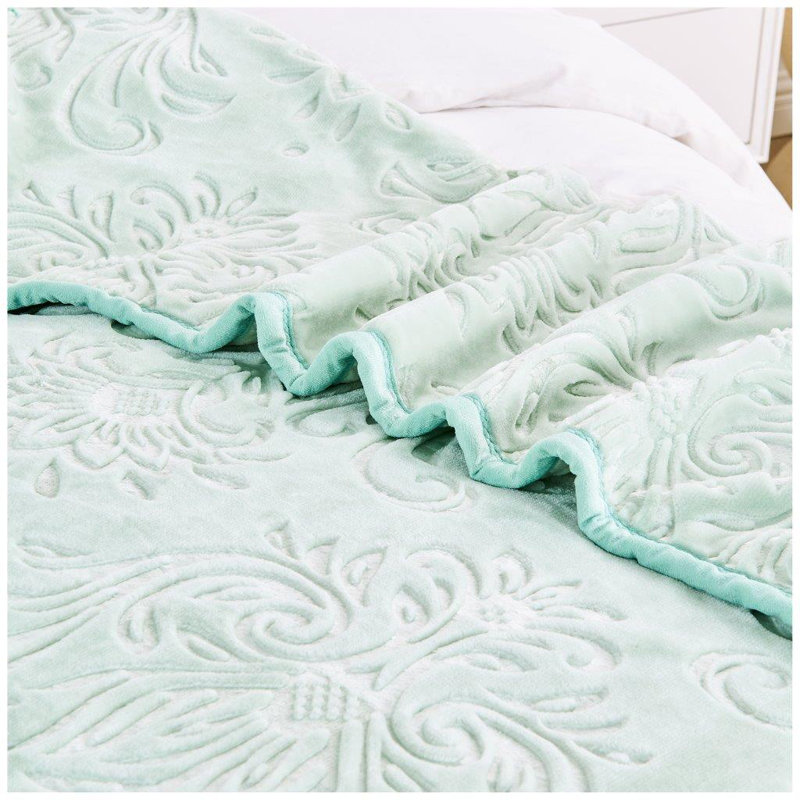 Arvelle Weighted Throw Blanket, Sage Green