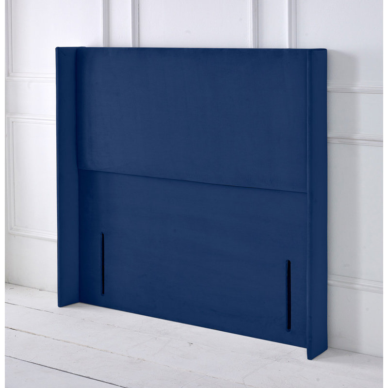 Upholstered Headboard, Blue, Small Double (4')