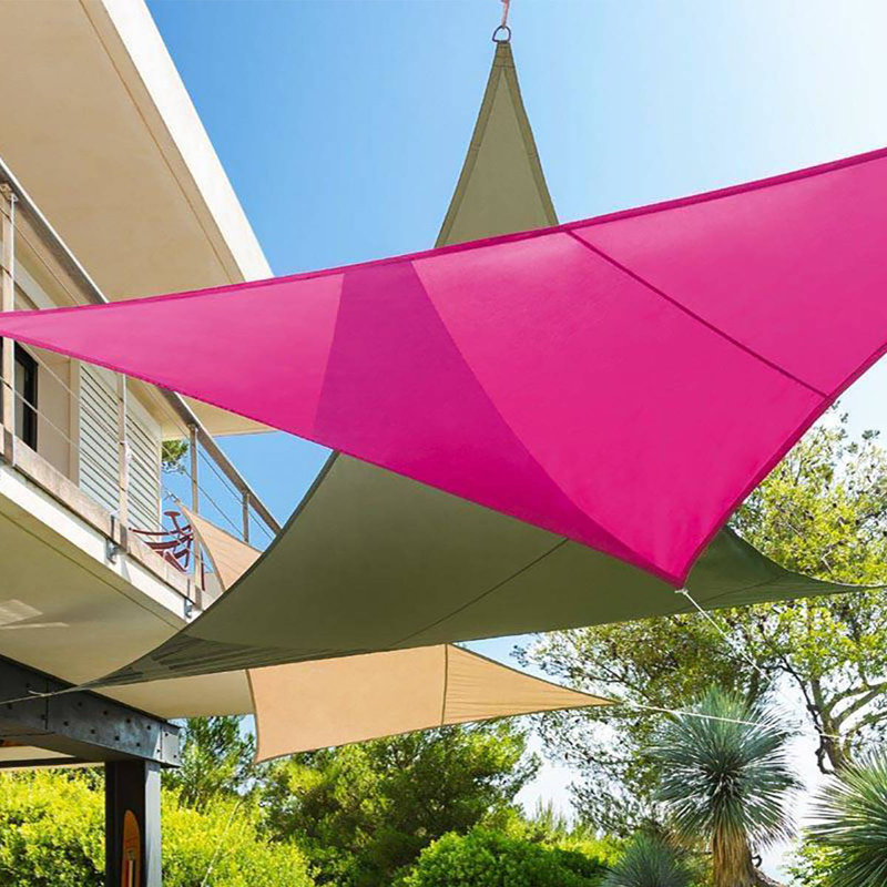Phalangère 5m x 5m Triangular Shade Sail, Emerald